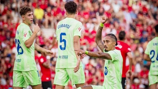 নতুন মৌসুমে দুর্দান্ত জয় চ্যাম্পিয়ন বার্সেলোনার