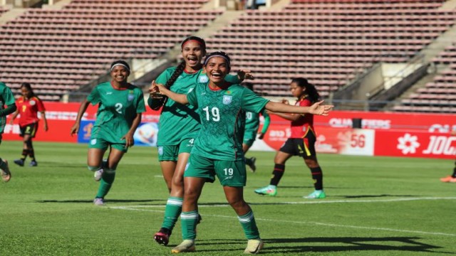 শান্তির দুর্দান্ত অলিম্পিক গোল, তিমুর লেস্তেকে ৮-০ গোলে উড়িয়ে দিল বাংলাদেশ