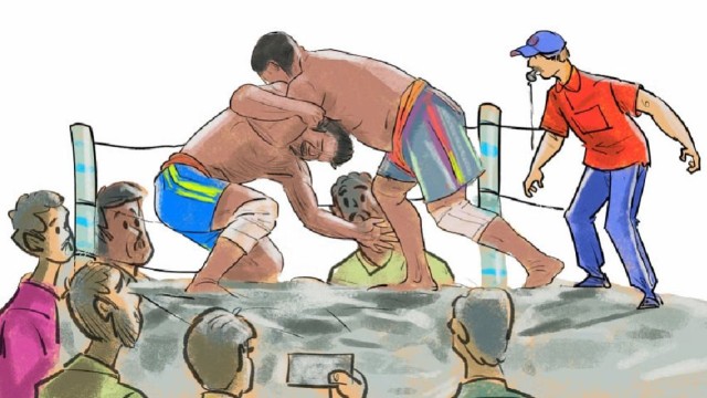 কুস্তির কমিটি নিয়ে লড়ছে কে?