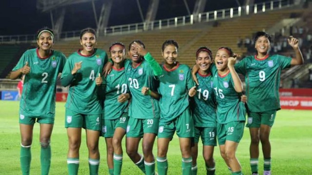 ২-0 গোলে এগিয়ে বাংলাদেশ