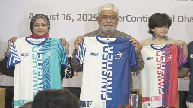 ঢাকায় ১৩ সেপ্টেম্বর ভেলোসিটি ১৫ কে ম্যারাথন